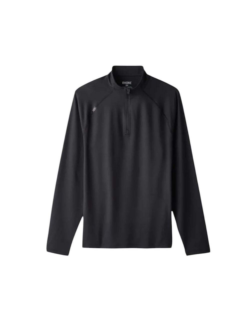 RHONE Session 1/4 Zip black pullover - medium